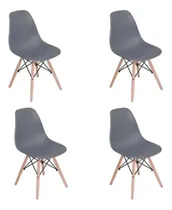 Comprar Set De 4 Sillas Tipo Eames Minimalistas Hogar Oficina