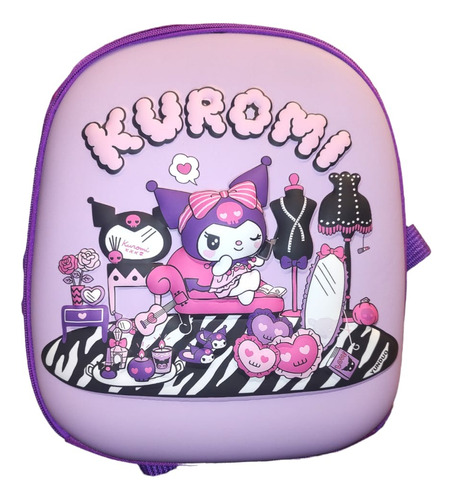  Mochila Infantil Preescolar Kínder Kuromi Niña Escolar 