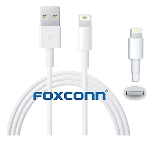 Cabo Carregador Iphone5 6 7 8plus S X Xr Xs Original Foxconn