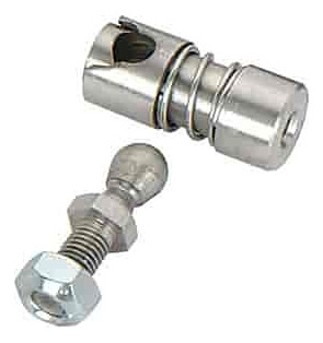 Jegs Quick Release Carburetor Linkage Swivel  Acero Inoxida