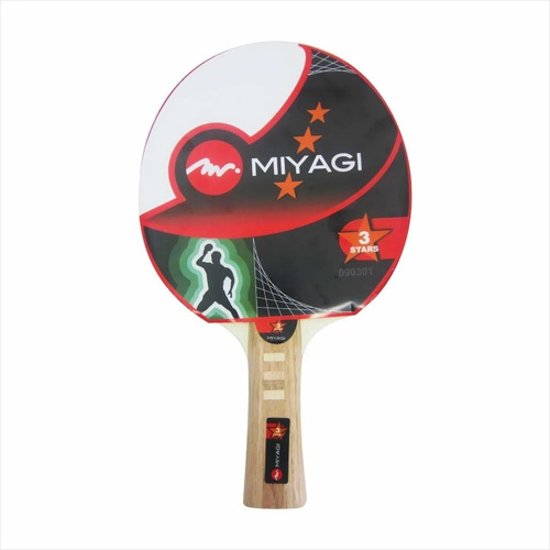 Raqueta De Ping Pong Tenis Mesa Miyagi 3 Estrellas Original