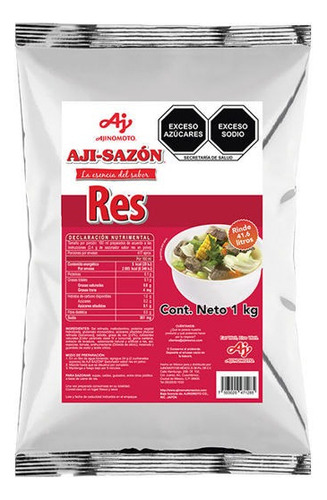 3 Kg Ajisazon Res Consomé En Polvo Ajinomoto