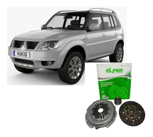 Kit Embreagem Mitsubishi Pajero Tr4 2.0 Flex Io 1.8 Gas 16v