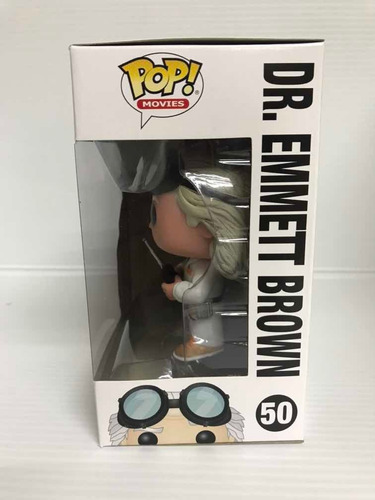 Dr. Emmett Brown 50 Volver Al Futuro Back Future Funko Pop