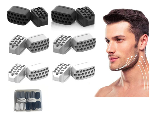  Ejercitador Mentón Masticable Para Hombres Y Mujeres 12 Pcs