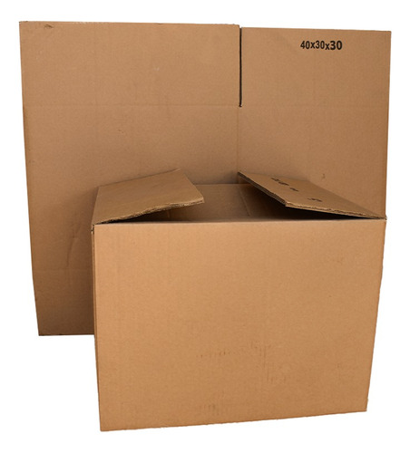 Cajas Doble Triple Super Reforzadas 40x30x30. Pack 5 Unid.