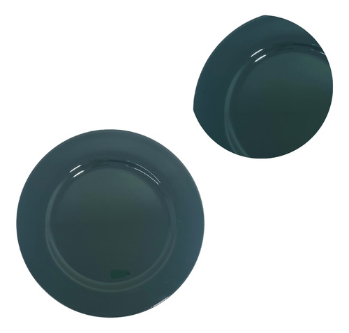 Sousplat Verde Poliuretano 33x22 Prato