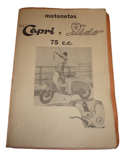 Capri - Lido Motoneta 75cc Catalogo De Repuestos (Usado)