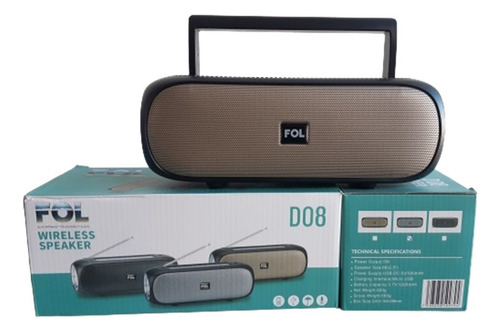 Bocina Solar Radio Linterna Bluetooth Fold08