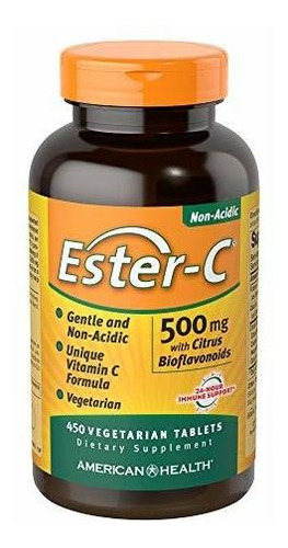 American Health Ester-c Con Tabletas Vegetarianas De Citrus