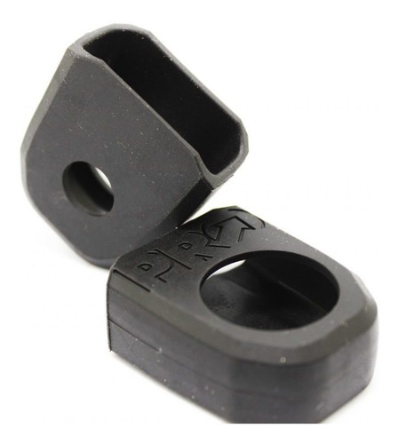 Imagen 2 de 7 de Protector De Biela Bicicleta Pro Silicona Negro Carbonobikes