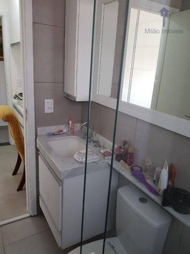 Imagem 16 de 30 de Apartamento 2 Dormitórios À Venda, 72 M², Condomínio Jk Jardins, Parque Bela Vista Em Votorantim/sp - Ap1525