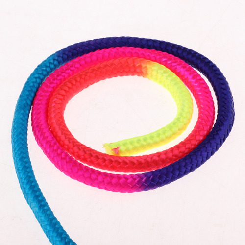 Imagem 3 de 11 de 2 Cordas De Ginástica Em Cores -íris Para Treinar Cordas