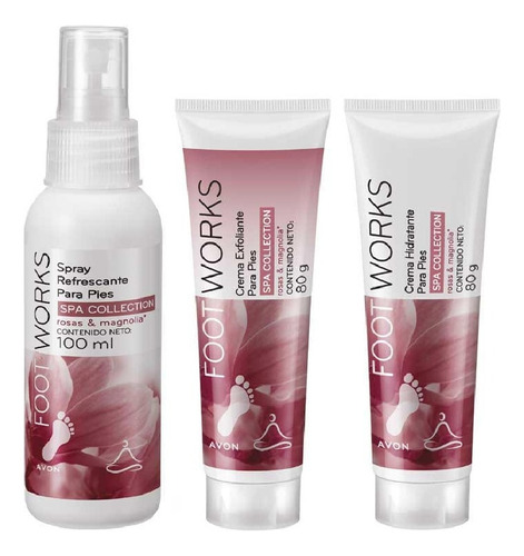 Avon Foot Works Set X 3 