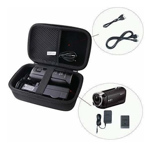 Estuche Rigida Para Videocamara Sony Hdrcx405 Hdrcx455