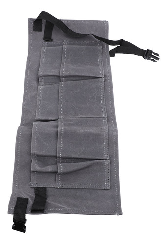 Riñonera De Lona Para Herramientas De Electricista, Gris