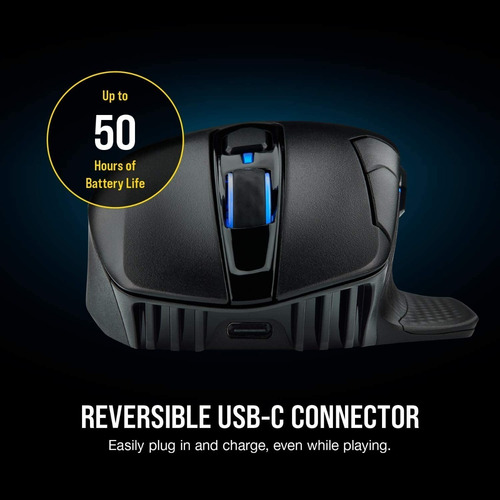 Mouse Corsair Dark Core Rgb Pro Gamer - 8 Botones Bluetooth
