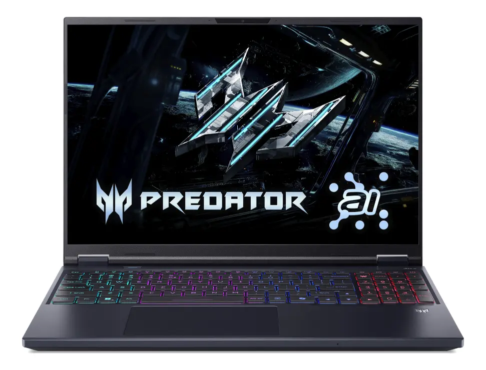 Notebook Gamer Predator Helios Neo 16 PHN16-73-96SW Com IA Intel® Core™ Ultra 9 275HX 32GB 1TB SSD Nvidia RTX5070 GDDR7 WQXGA 16 Windows 11 Home