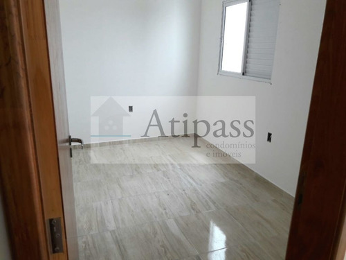 Imagem 7 de 9 de Apartamento Novo 47m² Santo André 2 Dorms, 1 Vaga - At696