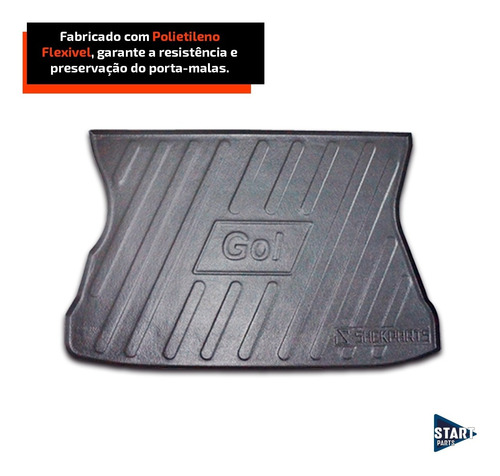 Kit Aplique Cromado + Protetor Porta Malas Gol G5 08 A 12