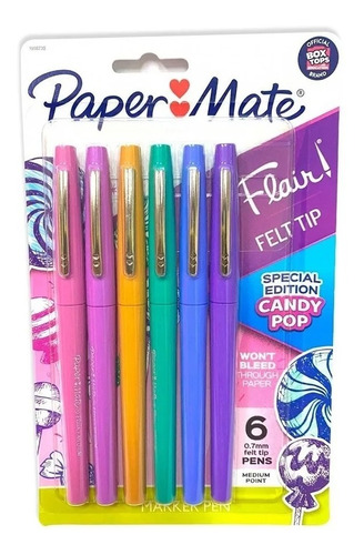 Paper Mate Flair Candy Pop 6