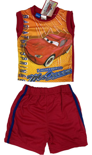 Conjunto Deportivo Niño Disney Cars  Mickey Playera Y Short