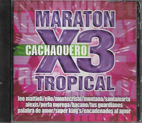 Mattioli Santamarta Montana Elio Album Maraton Tropical X3 