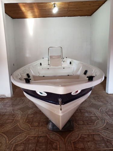 Barco Bote Lancha Fibra 5,60 Console Artsol 40 Anos Fabrica