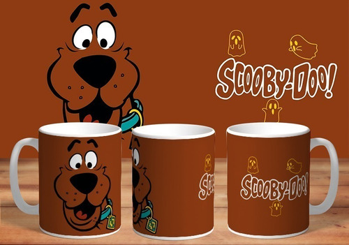 Taza - Tazón De Ceramica Sublimada Scooby-doo: Scooby