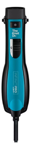 Cepillo Para El Cabello Con Secador Knot Dr De Conair Celeste Y Negro