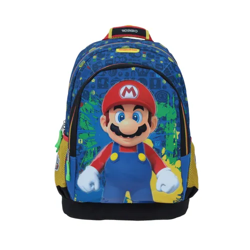 Super Mario Bros - Mochila Grande Con Ruedas, Compacta, Extraíble, Ideal  Para Niños De Diferentes Edades, Cómoda Y Versátil, Calidad Y Resistencia,  33x22x45 Cm, Color Azul Marino con Ofertas en Carrefour