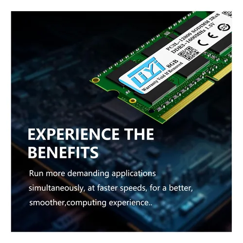 Liyi Ddr3 8gb Kit Módulos Dram (2x4gb) 1066mhz Pcpcs Cl7 204