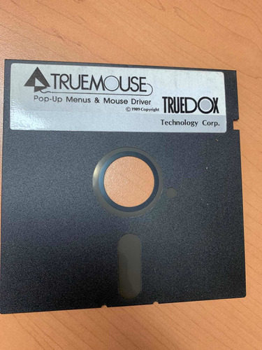 Diskette 5 1/4 Con Controldores / Vintage / Colección