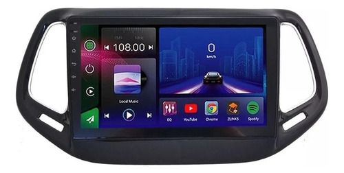 Estéreo De Pantalla Android Jeep Compass 2017-2023