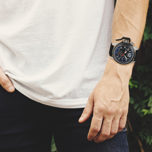 Reloj Graham Para Caballero Modelo Chronofighter. (Usado)