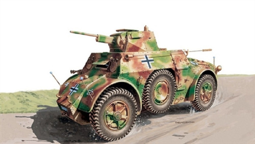 Autoblinda Ab 41 Wwii - 1:48 - Italeri 6605