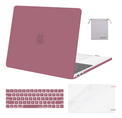 Funda Mosiso Para Macbook Pro 13 M2 + C/teclado Rose