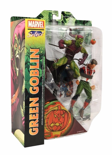 Imagem 1 de 3 de Marvel Select Green Goblin & Spider-man !