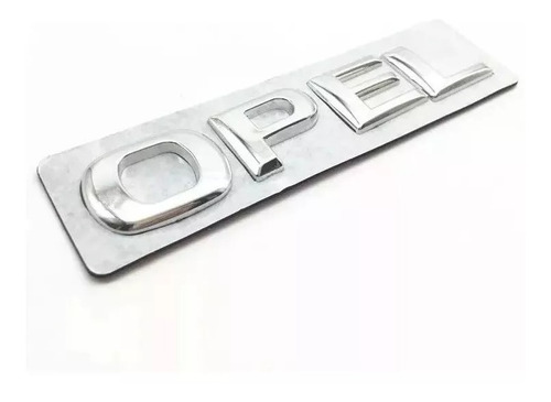 Emblema, Letra Trasera Opel Cromado + Adhesivo