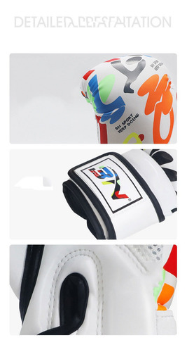 Imagen 5 de 9 de Guantes De Boxeo Para Niña Y Niño, Guantes De Entrenamiento