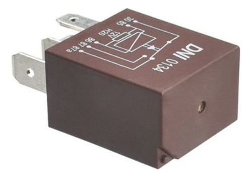 Mini Relé Aux Reversor Dni 0134 12v 5 Terminais S/suporte