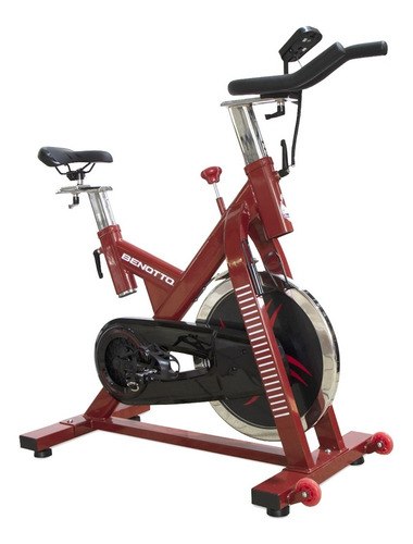 Bicicleta Fija Pro Aparato Ejercicio Esbpro601 Vino Benotto