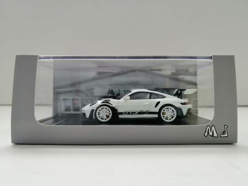 Mj Model Porsche 911 Rs Rwb Escala 1:64 Blanco (Usado)