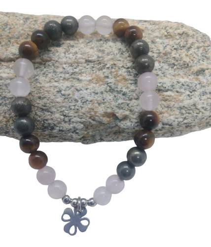 Pulsera En Piedras Naturales Para Autoestima