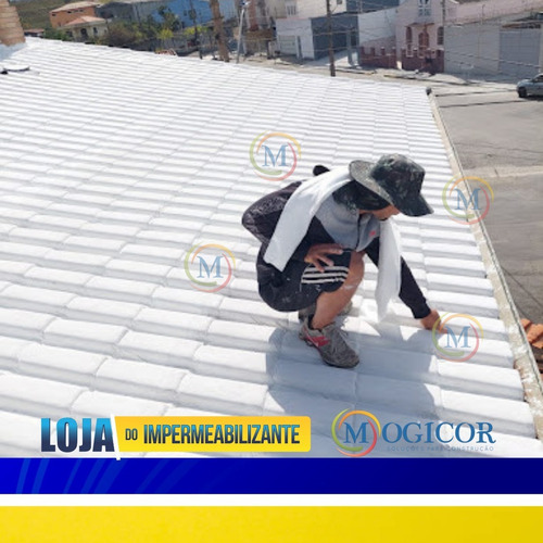 Imagem 7 de 10 de Manta Bidim Vp50 80m2 Impermeabiliza Telhados Lajes Telhas