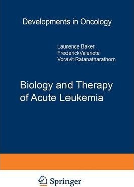 Libro Biology And Therapy Of Acute Leukemia - L. O. Baker