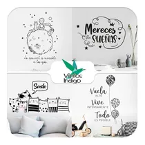 Comprar Vinilos Decorativos De Pared - Frases Inspiradoras - Calidad