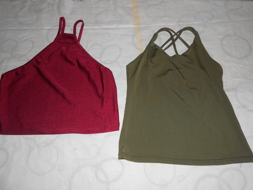 Son 2 Musculosas Bordo Delicadisima Y Otra Muy Bonitas!!