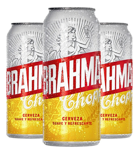 Cerveza Brahma Lata 473 Ml Pack X6 - Full 7x24