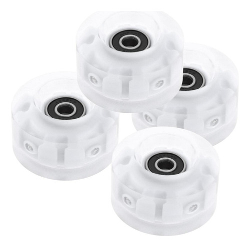 Paquete De 4 Ruedas De Patín Libre Luces Led Quad